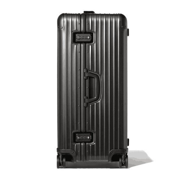 【二手】德國正品 Rimowa ORIGINAL Trunk Plus 31吋 大型行李箱 黑色/銀色 92580014