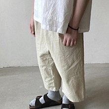 S~XL ♥褲子(노랑베이지) GODIS-2 24夏季 GOD240413-001『韓爸有衣正韓國童裝』~預購