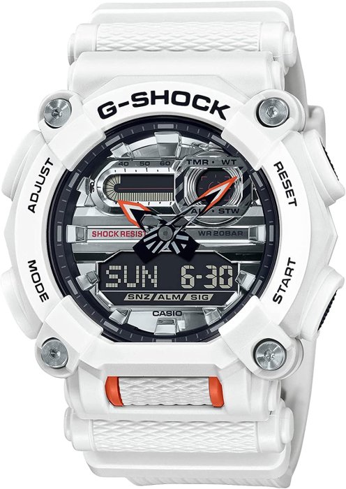 日本正版 CASIO 卡西歐 G-Shock GA-900AS-7AJF 手錶 男錶 日本代購