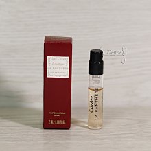 Cartier 卡地亞 美洲豹 La Panthere 女性淡香精 2ML 可噴式 試管香水 全新