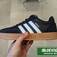 南🔥2023 6月 ADIDAS GRADAS SHOES 滑板鞋 復古 焦糖底 休閒 三條線 男款 黑 FX9305