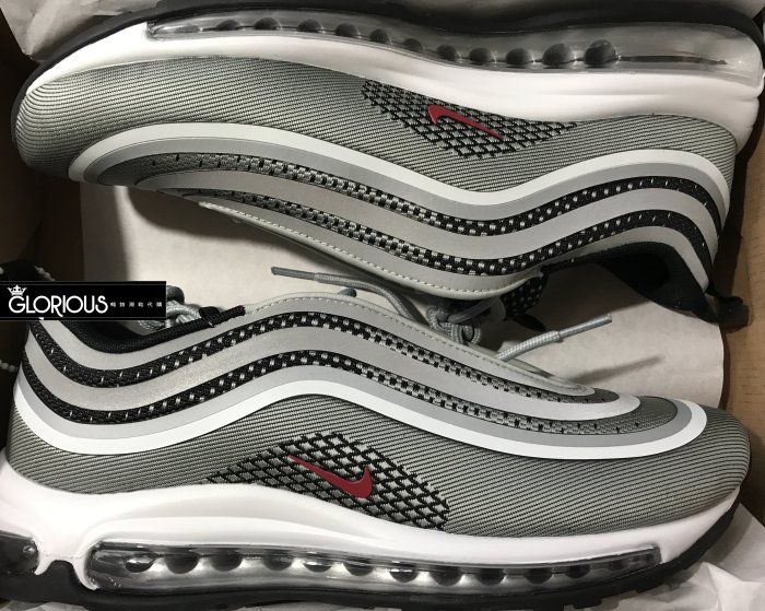 免運 NIKE AIR MAX 97 OG QS 921826-101 白 象牙 灰勾 男女【GLORIOUS潮鞋代購】