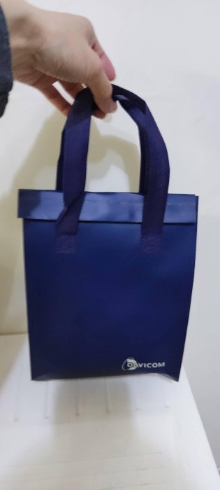 ○Oo 《112年股東會紀念品-- 深藍色保冷袋/手提袋/購物袋 》 oO○