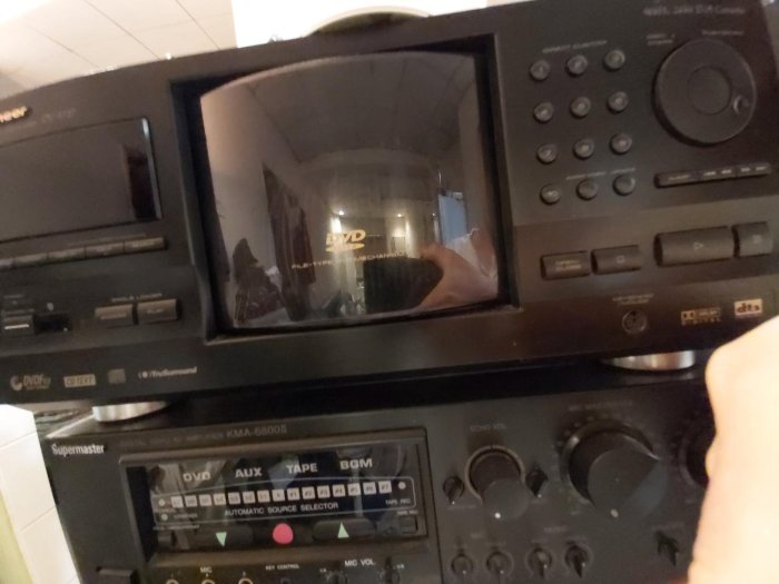 Supermaster擴大机 pioneer DVD 兩支音箱 SHARP TV VHS 整組或分開賣都可以