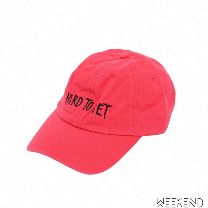 【WEEKEND】 NASASEASONS Hard To Get 老帽 潮帽 帽子 棒球帽 紅色