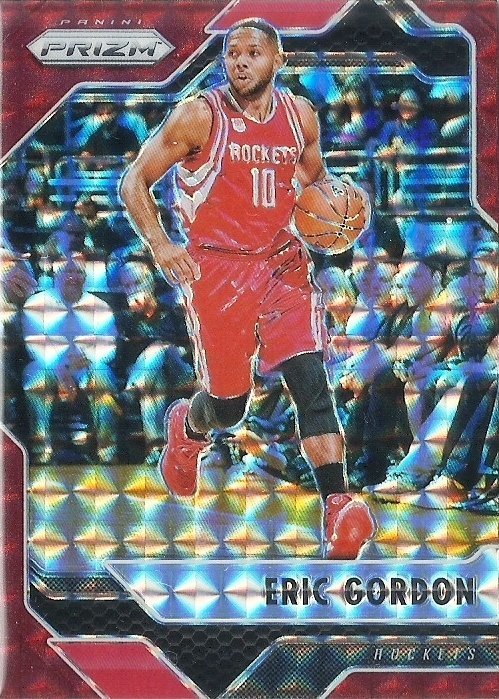 ERIC GORDON 2016-17 PRIZM MOSAIC RED REF #31 馬賽克 紅亮卡 火箭隊