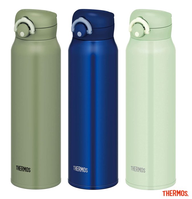 THERMOS 膳魔師 超輕量 不鏽鋼真空保溫瓶 保冷保溫杯 750ml JNR-751/752 水壺 0.75L