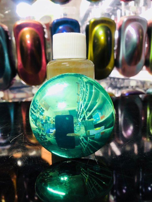 【振通油漆】日本進口 透明色 模型漆  CTT-04 糖果透明綠 玻璃瓶裝