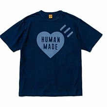 【日貨代購CITY】2022SS HUMAN MADE INDIGO T-SHIRT 1 藍染 愛心 短T 現貨