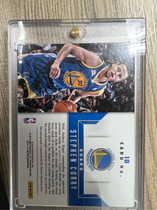 售出欣賞 Stephen Curry Masterful Marks 簽名卡 貼簽 /99