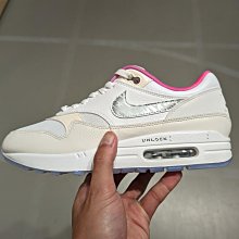 南🔥2023 6月 NIKE AIR MAX 1 男鞋 白 FN0608-101 白色 全白 復古 白銀漸層解構小勾