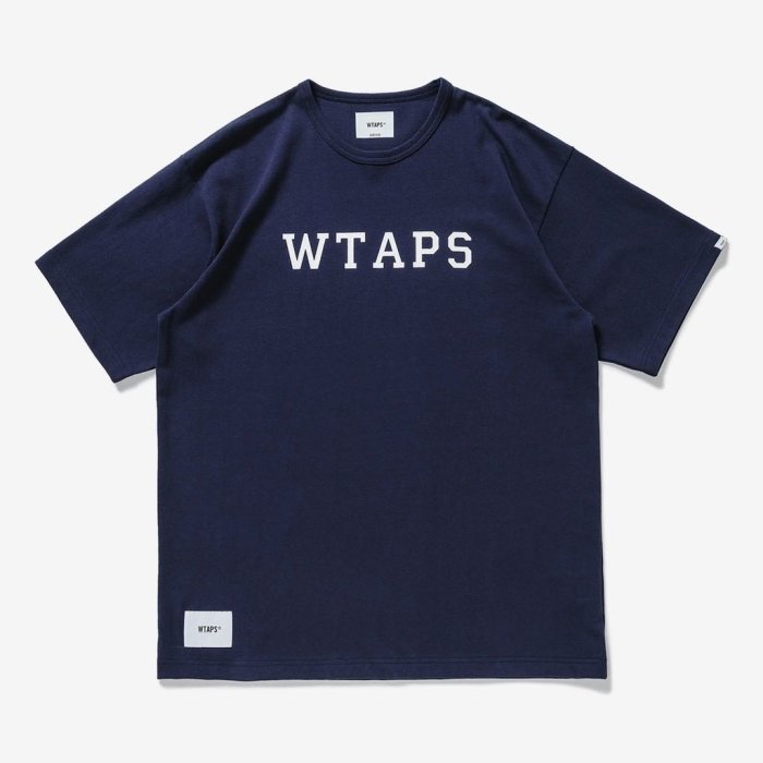 全新現貨2021SS WTAPS COLLEGE / SS / COTTON 熱門款LOGO 短T 短袖tee