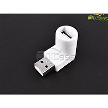 (ic995) USB A / F 公轉母 90度 轉接頭 全新品1入 #0143
