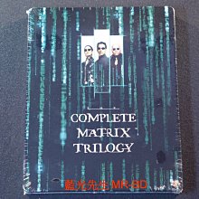 [藍光BD] - 駭客任務 1-3 The Complete Matrix Trilogy 三碟鐵盒套裝版