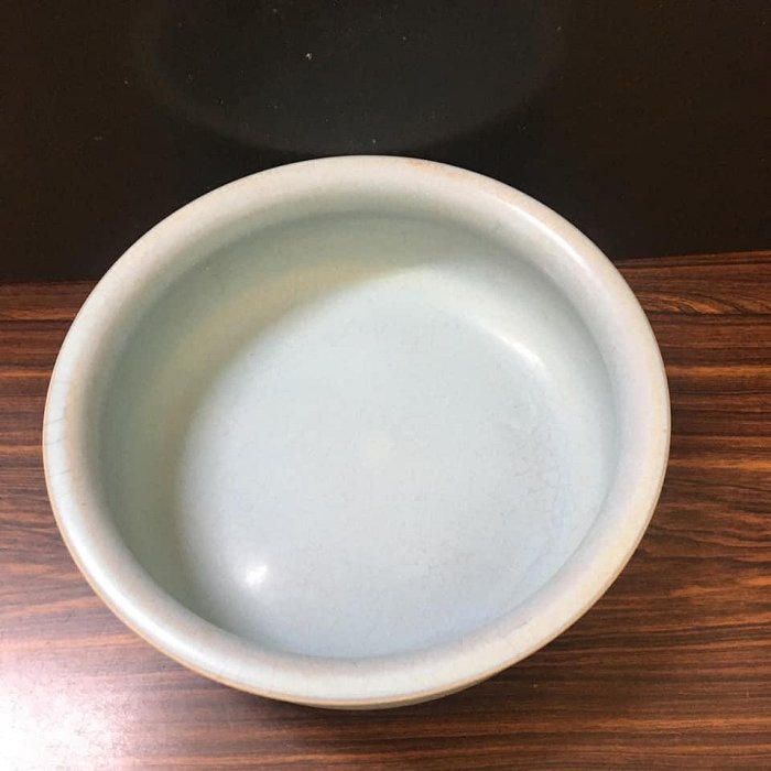 [茶靈王博物院]鈞官窯/月白釉折口洗[北宋文物館珍寶藏品]111501[此件只有宅配方式]