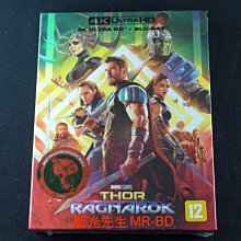A2鐵盒[藍光先生UHD] 雷神索爾3：諸神黃昏 UHD+BD 雙碟版 Thor : Ragnarok - NG