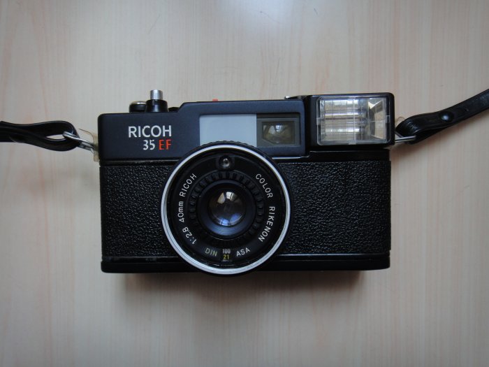 【康泰典藏】RICOH 35EF底片相機~拍照功能正常~NIKON.CANON.SONY 玩家可參考