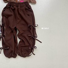 S~XL ♥褲子(棕色) MIKKI-2 24春季 MKK240214-008『韓爸有衣正韓國童裝』~預購