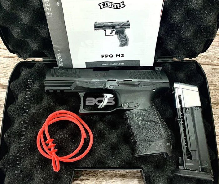 【武莊】UMAREX WALTHER 授權 PPQ M2 11mm鎮暴槍 CO2 黑色-UMT4E111