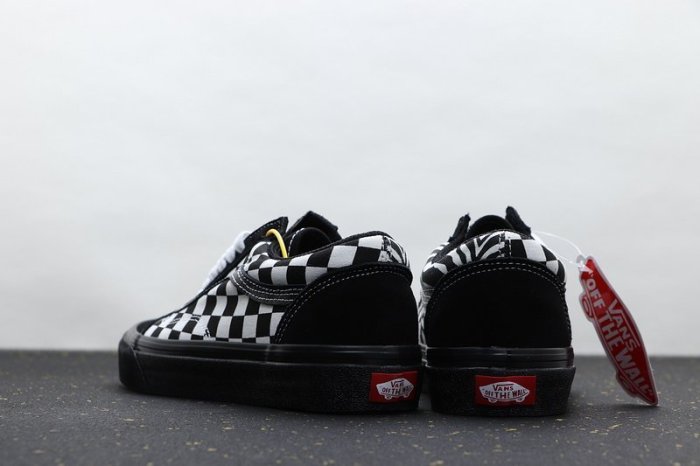 vans old skool 黑白 陰陽 虎紋 棋盤格 麂皮 comfycush大底 輕量化 舒適 緩震 滑板鞋