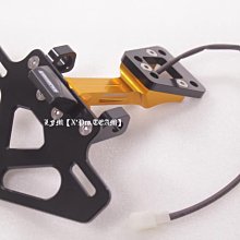 【LFM】GOWORKS CNC鋁合金 Ninja 400 Z400 忍400 小忍者 短牌架