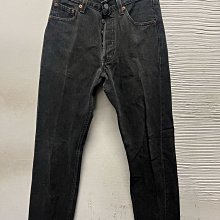 美國廠製Levi’s 501直筒 黑色 牛仔褲 STUDENT學生版 W29腰 直購含運 編號#1280.