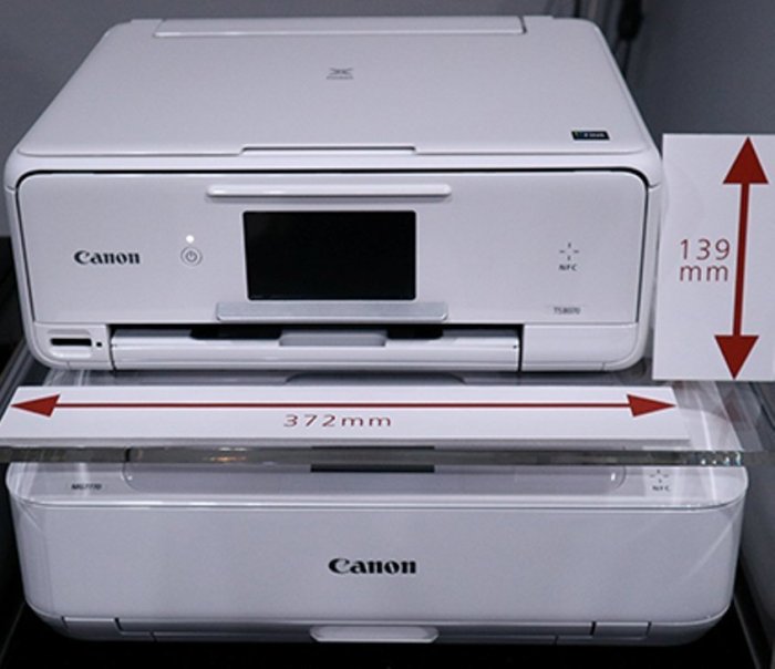 宓宓【CANON TS5070 +連供】掃描 影印 WiFi/插卡 取代 HP L415 L4160 台中 格子歪 維修