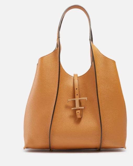 代購Tod's Timeless Grained Leather Tote Bag優雅典雅氣質水桶包托特包