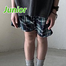 JS~JM ♥褲子(네이비체크) GODIS-2 24夏季 GOD240413-016『韓爸有衣正韓國童裝』~預購