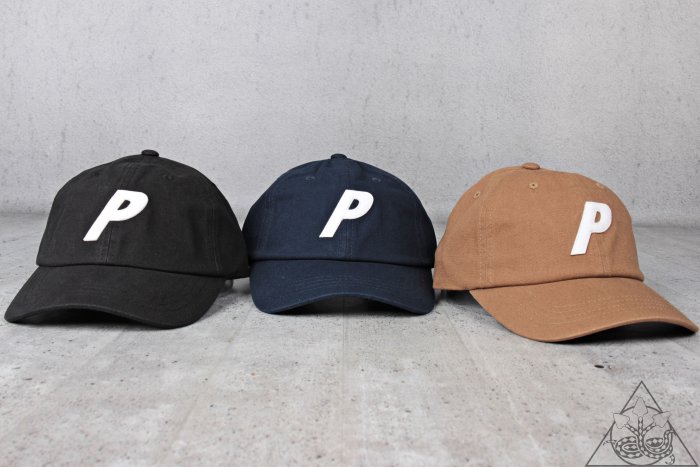 HYDRA】Palace 22SS P 6-Panel 帆布彎帽老帽刺繡Logo【PLC155