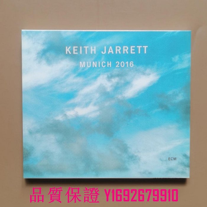 家菖CD ECM 凱斯杰瑞特 2016 KEITH JARRETT MUNICH 2CD