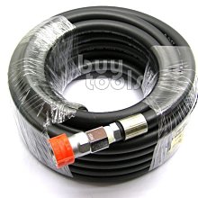 BuyTools-《專業級》四分*25M空壓管高壓管氣動工具風管,雙層PVC+密紗夾層,附工業級快速接頭,台灣製「含稅」