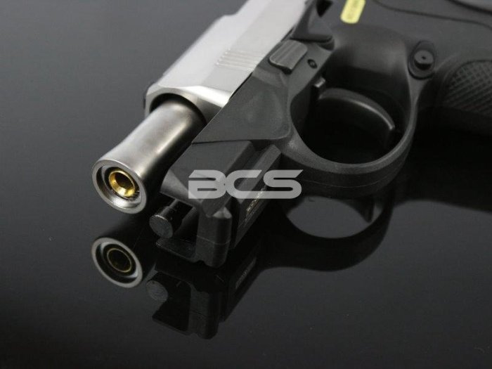 【BCS武器空間】銀色 WE PX4C 小鬥牛犬 BULLDOG 6MM 單發版 瓦斯手槍-WED001S
