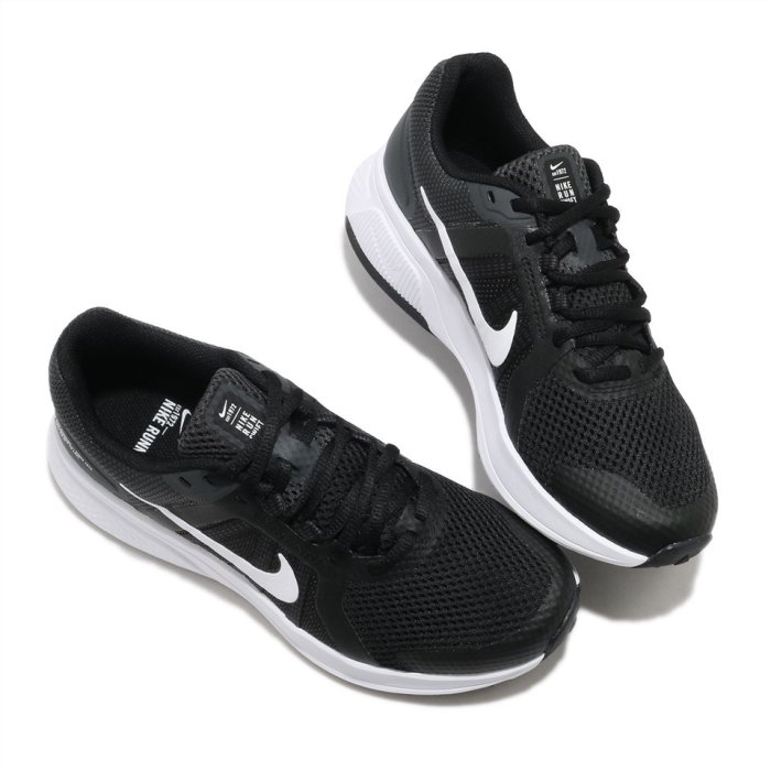 現貨 iShoes正品 Nike Run Swift 2 女鞋 黑 白 透氣 運動 健身 慢跑鞋 CU3528-004