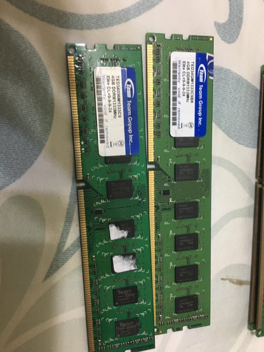 DDR3 4G 1333/1600 數隻 三大廠終保 可挑款台南善化可面交 金士頓 威剛 創見