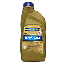 【易油網】【缺貨】RAVENOL FO SAE 5W30 合成機油