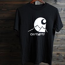 CA 美國工裝品牌 Carhartt 黑色 純棉 休閒短t S號 一元起標無底價Q290