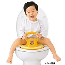 【唯愛日本】17113000001 幼兒用輔助便座 Anpanman 麵包超人 學習 輔助 便座 馬桶 坐墊 便