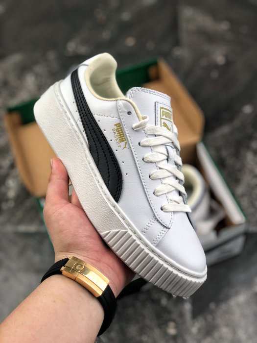 Puma Basket Platform Switch 彪馬 哈蕾娜 休閒板鞋364040-05