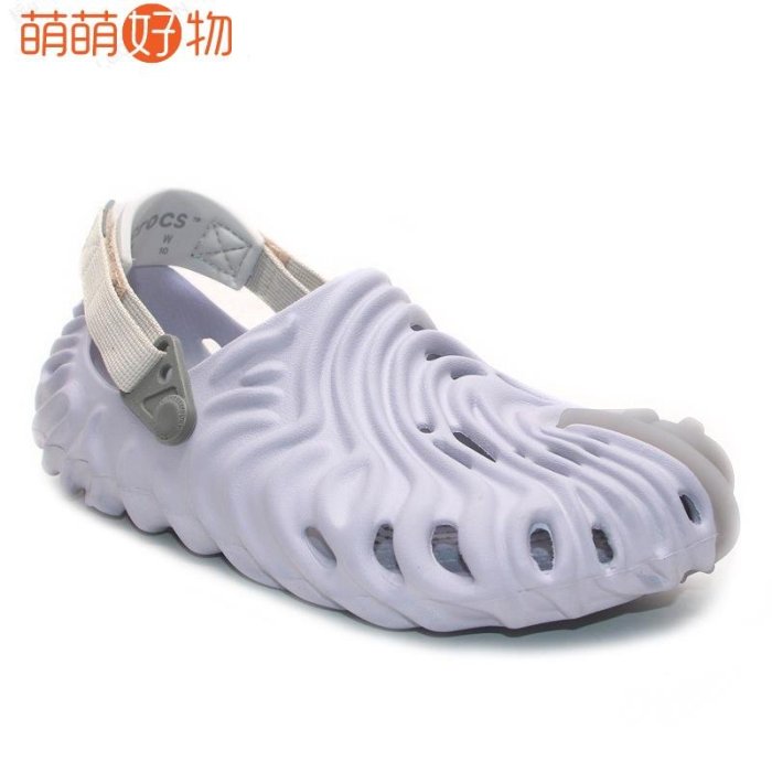 ﹉♙❁新款 Crocs 洞洞鞋運動涼鞋防水晴雨鞋男女207393~萌萌好物