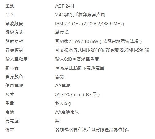 【好康投影機】MIPRO ACT-2402/ACT-24H*2 1U雙頻道自動選訊接收機~來電詢問享優惠~歡迎洽詢~