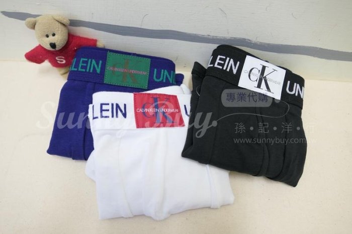 【Sunny Buy】◎現貨◎美國 Calvin Klein 凱文克萊 Monogram 1678 純棉平口褲 M號