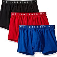 【BOSS男生館】HUGO BOSS COTTON純棉四角內褲【BOSU002D6】三件組(S)