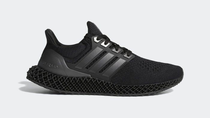 Adidas ULTRA 4D  Triple Black 黑魂 全黑 透氣 運動百搭慢跑鞋 FY4286男女鞋