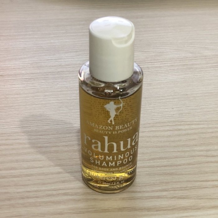 5折【化妝檯】Rahua 神奇核果豐盈洗髮精 60ml 旅行組 效期2022/01 台灣專櫃贈品