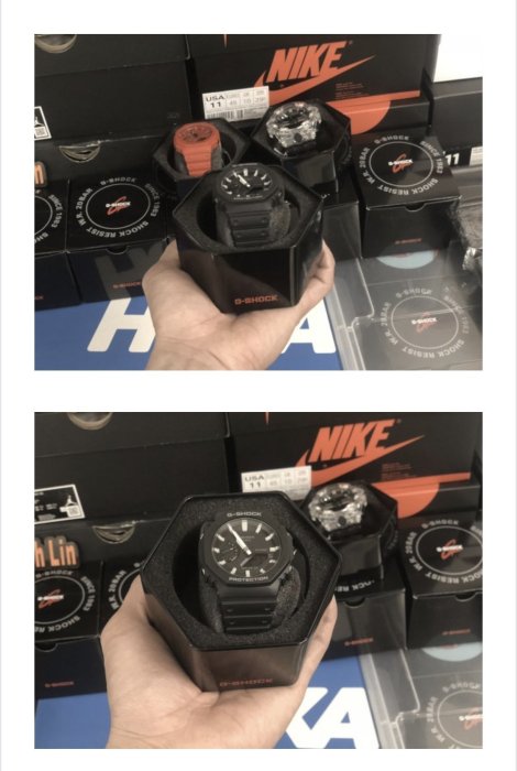 黃黑全新 CASIO G-SHOCK GA-2100SU-1A 迷彩黑色款 台灣卡西歐公司貨 超薄 雙顯 AP 皇家橡樹