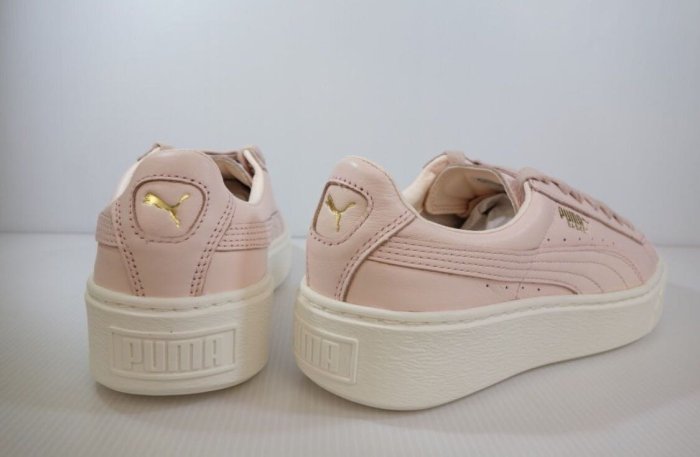 PUMA 粉 彪馬 女生 增高 厚底 FENTY Basket Platform  25號 最後出清價