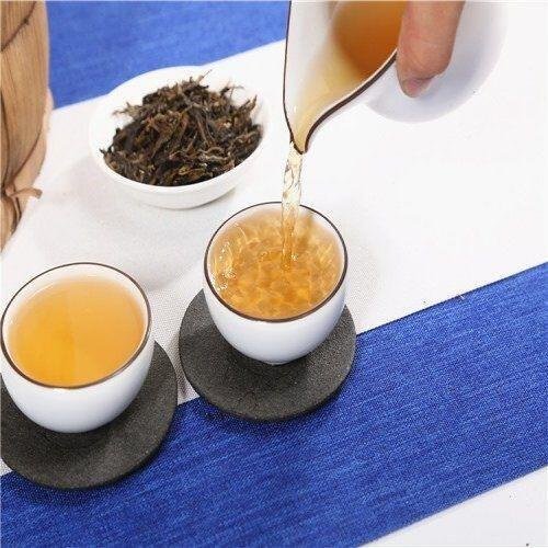 整提7餅 茶葉中茶普洱茶生茶2010年綠印7542雲南七子餅茶正品