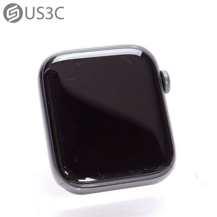 【US3C-台南店】【一元起標】台灣公司貨 Apple Watch 6 44mm GPS+LTE 太空灰 鋁金屬錶框 行動網路版 光學心率感測 二手智慧穿戴裝置