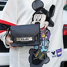 Proenza Schouler 普羅恩薩·施羅 PS11 Clutch 皮質手拿包 黑 現貨